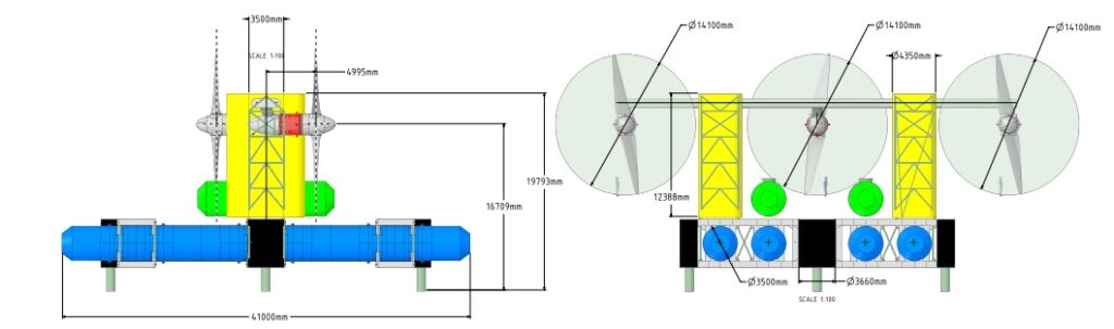 QED completes Critical Design Review profile and front views